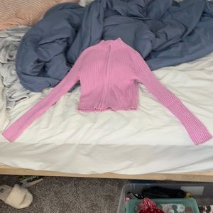 pink brandy melville sweater